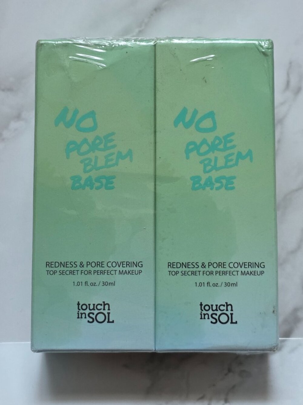 2 x touch in SOL NO PORE BLEM BASE Redness & Pore Covering Primer